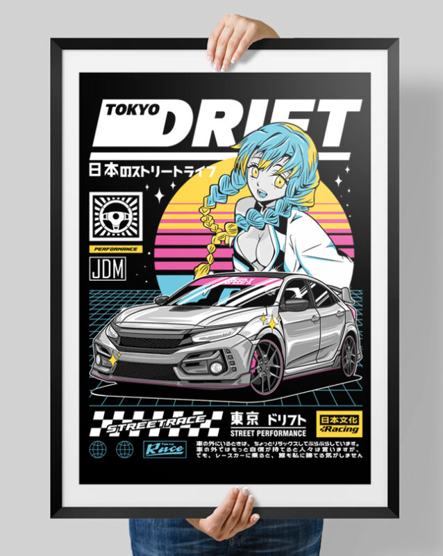 CAR T-SHIRT DESIGN BUNDLE part 4 – JDM Street Wear