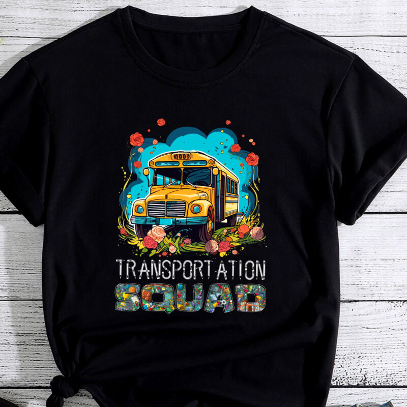Transportation Squad Bus Driver School Bus Back To School PC