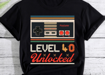 Unlocked Level 40 Birthday Boy Video Game Controller PC