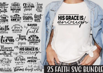 Faith SVG Bundle, Christion SVG Bundle, Jesus SVG