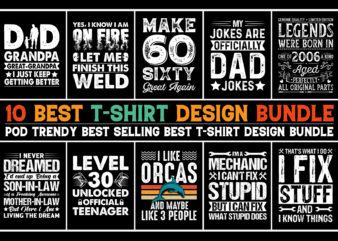 Vintage T-Shirt Design Bundle