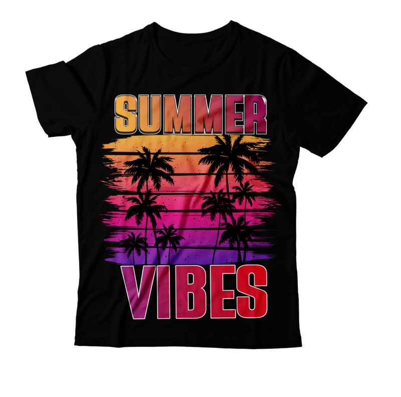 Summer T-Shirt Design Bundle,Summer T-Shirt Design , Just Relax its Summer Time T-Shirt Design, Just Relax its Summer Time Vector T-Shirt Design ,Surfing Trip Hawai Beach T-Shirt Design, Surfing Trip