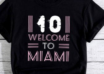 Welcome to Miami 10 – GOAT Pc t shirt design for sale