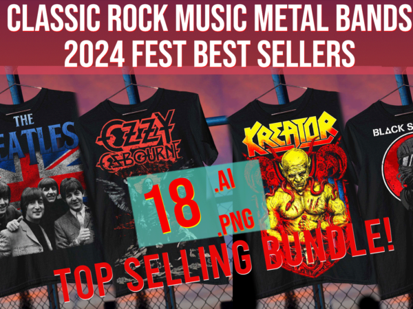 Music rock metal bands 2024 fest best seller top trending t shirt designs for sale