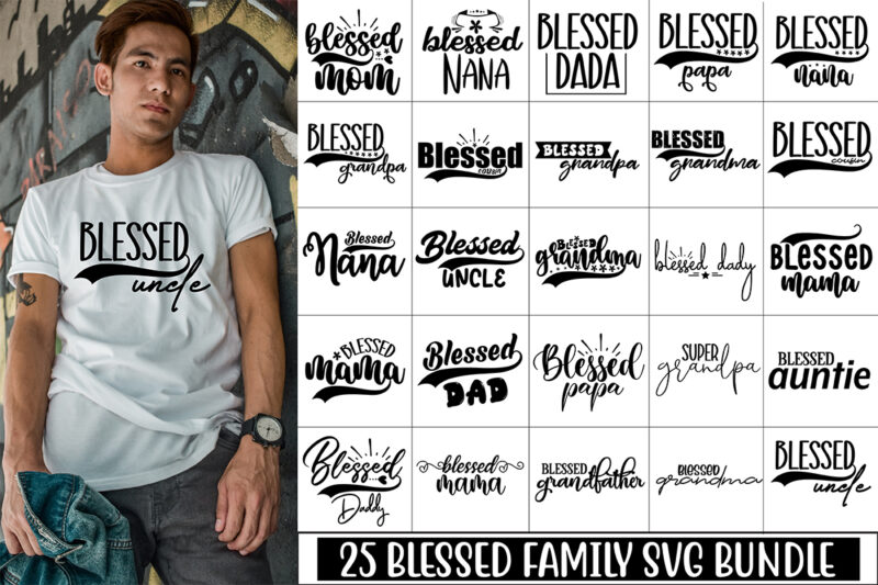 Blessed Family SVG Bundle