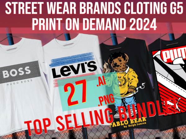 Street wear brands fashion g5 top quality replica fan made fan art 2024 t shirt template vector