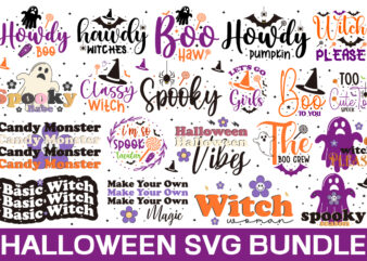 Halloween svg bundle , halloween t-shirt bundle , good witch t-shirt design , boo! t-shirt design ,boo! svg cut file , halloween t shirt bundle, halloween t shirts bundle, halloween