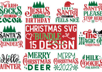Christmas SVG Design bundle