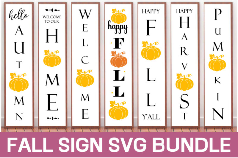Fall Sign Svg Bundle,Retro Fall SVG Bundle, Autumn Svg, Thanksgiving Svg, Fall Svg Designs, Autumn Bundle Svg, Fall sublimation, Cut File Cricut, Silhouette, PNG ,Fall SVG, Fall SVG Bundle, Autumn