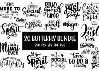 Butterfly SVG Bundle, Butterfly SVG