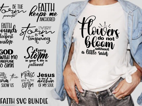 Faith svg bundle t shirt graphic design