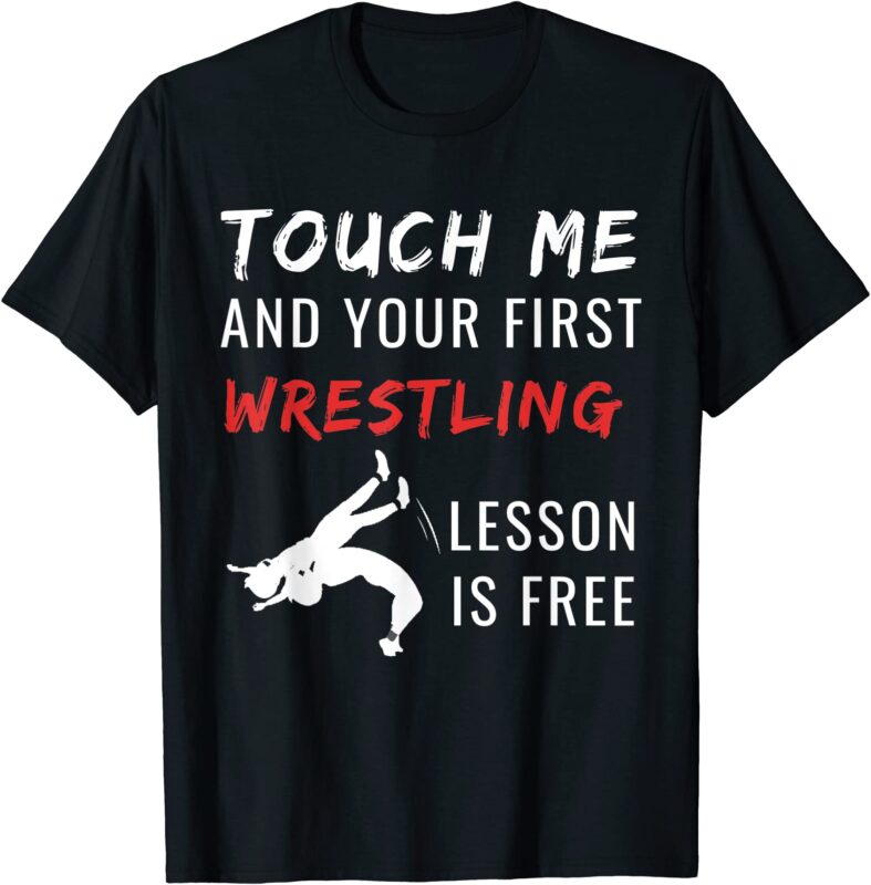 Funny Wrestling T-Shirt Wrestling Coach Sports T Shirt Gift