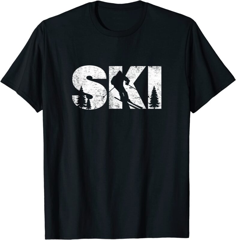 15 Skiing Shirt Designs Bundle For Commercial Use Part 4, Skiing T-shirt, Skiing png file, Skiing digital file, Skiing gift, Skiing download, Skiing design
