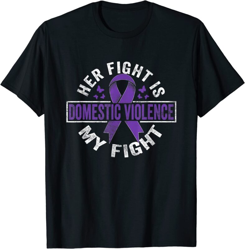 15 Domestic Violence Awareness Shirt Designs Bundle For Commercial Use ...