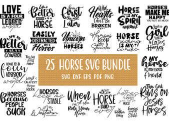 Horse SVG Bundle