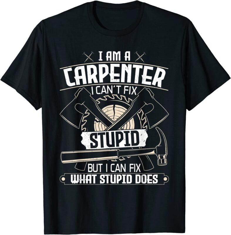 15 Carpenter Shirt Designs Bundle For Commercial Use Part 4, Carpenter ...