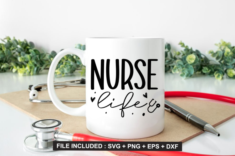 Nurse Svg Bundle ,Nurse Quote T-Shirt Bundle