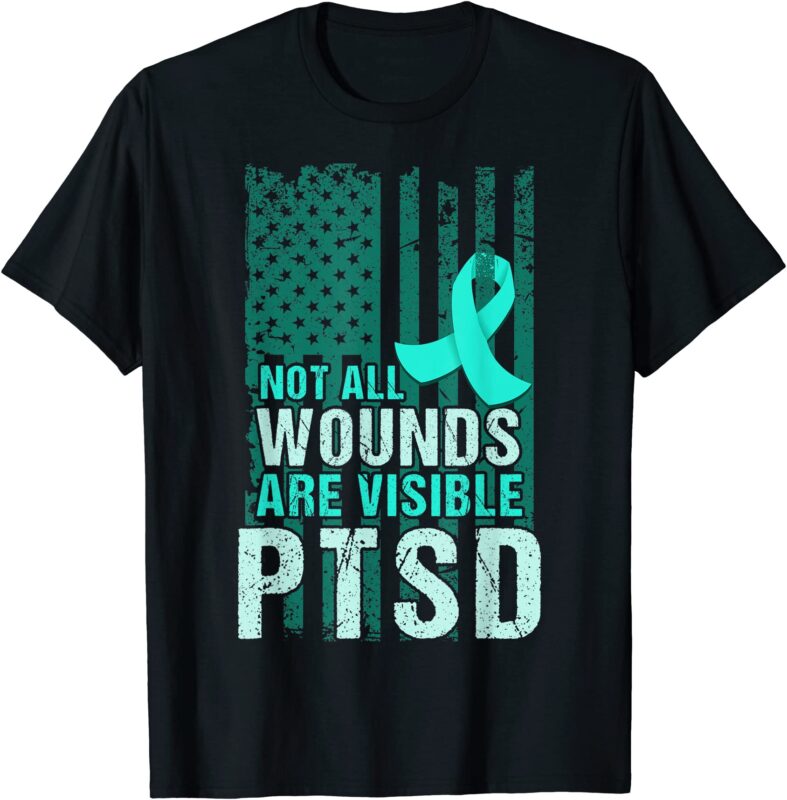 15 PTSD Awareness Shirt Designs Bundle For Commercial Use Part 3, PTSD ...