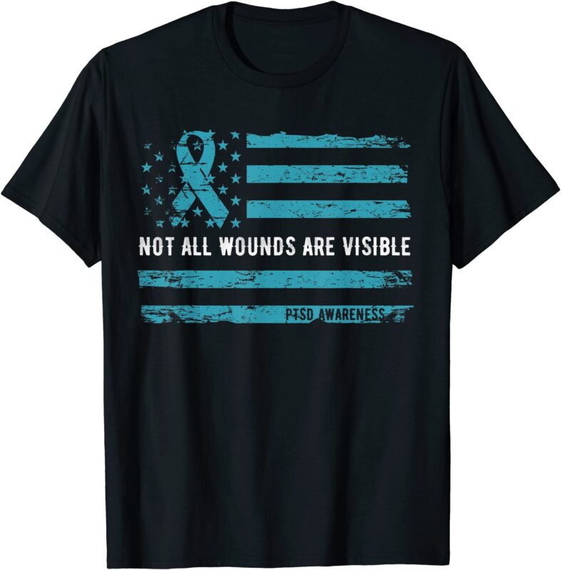 15 PTSD Awareness Shirt Designs Bundle For Commercial Use Part 4, PTSD ...