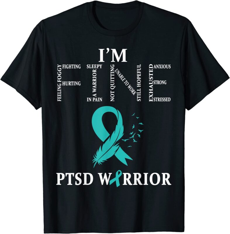 15 PTSD Awareness Shirt Designs Bundle For Commercial Use Part 3, PTSD ...