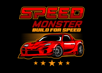 speed monster car