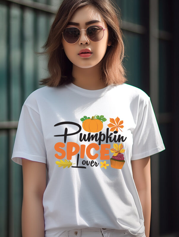 Pumpkin Spice LOver T-shirt Design,fall t-shirt design, fall t-shirt designs, fall t shirt design ideas, cute fall t shirt designs, fall festival t shirt design ideas, fall harvest t shirt