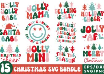 Christmas Svg Bundle Christmas Tshirt Bundle