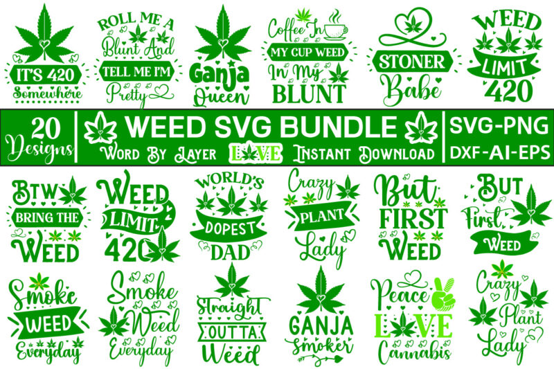 Weed Mega Bundle Weed svg, Weed svg bundle, Weed Leaf svg, Marijuana svg, Svg Files for Cricut ,Weed Svg, Cannabis Svg, Stoner Svg Bundle, Marijuana Svg, Weed Smokings Svg files