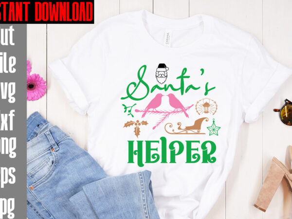 Santa’s helper t-shirt design,merry christmas and a happy new year t-shirt design,i wasn’t made for winter svg cut filewishing you a merry christmas t-shirt design,stressed blessed & christmas obsessed t-shirt
