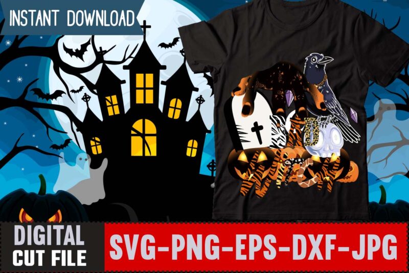 300 T-shirt Bundle,Halloween Mega T-shirt Design BUndle , 300 + Design