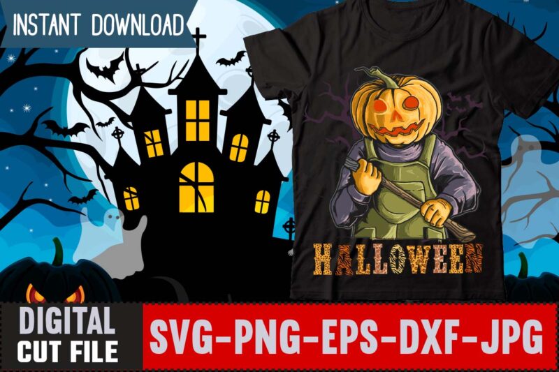 300 T-shirt Bundle,Halloween Mega T-shirt Design BUndle , 300 + Design