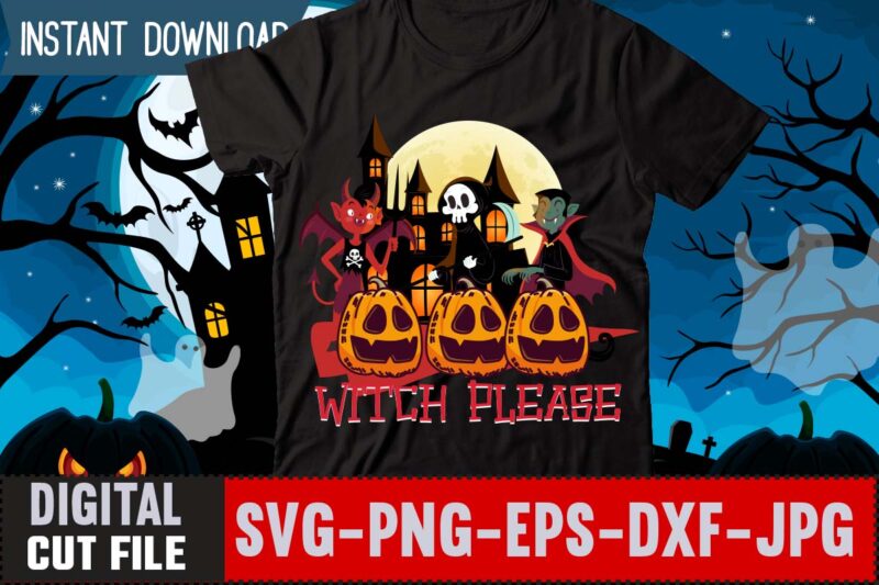 300 T-shirt Bundle,Halloween Mega T-shirt Design BUndle , 300 + Design