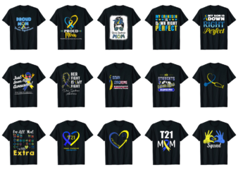 15 Down Syndrome Awareness Shirt Designs Bundle For Commercial Use Part 5, Down Syndrome Awareness T-shirt, Down Syndrome Awareness png file, Down Syndrome Awareness digital file, Down Syndrome Awareness gift,