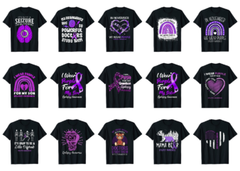 15 Epilepsy Awareness Shirt Designs Bundle For Commercial Use Part 5, Epilepsy Awareness T-shirt, Epilepsy Awareness png file, Epilepsy Awareness digital file, Epilepsy Awareness gift, Epilepsy Awareness download, Epilepsy Awareness design