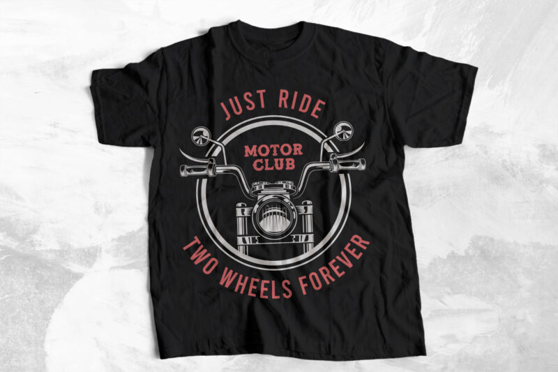 Vintage Motorcycle Vector Graphic T-shirt Designs Bundle