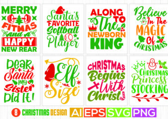 merry christmas t shirt graphic, holiday event christmas gift, dear santa my sister did it, christmas princess stocking, santa’s favorite softball player design illustration art
