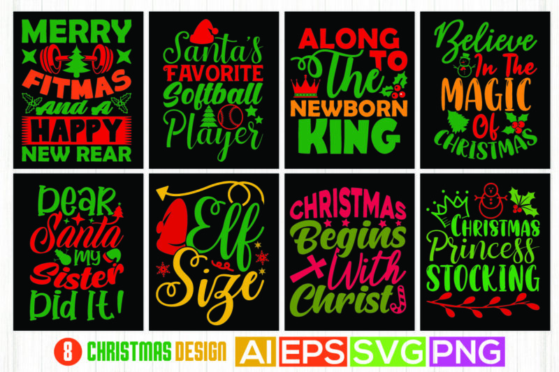 merry christmas t shirt graphic, holiday event christmas gift, dear santa my sister did it, christmas princess stocking, santa’s favorite softball player design illustration art