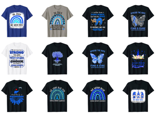 12 juvenile arthritis awareness shirt designs bundle for commercial use part 5, juvenile arthritis awareness t-shirt, juvenile arthritis awareness png file, juvenile arthritis awareness digital file, juvenile arthritis awareness gift,