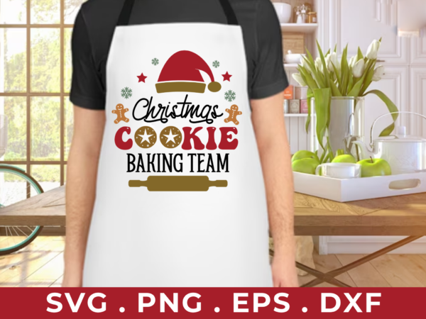 Christmas cookie baking team tshirt design Christmas cookie baking team tshirt design