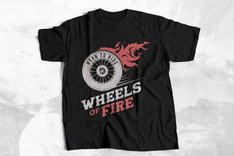 Vintage Motorcycle Vector Graphic T-shirt Designs Bundle