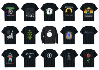 15 Ethereum Shirt Designs Bundle For Commercial Use Part 4, Ethereum T-shirt, Ethereum png file, Ethereum digital file, Ethereum gift, Ethereum download, Ethereum design
