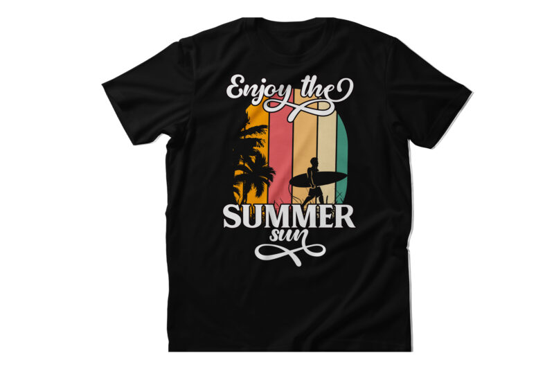 Summer t shirt design bundle, best summer t-shirt design in photoshop 2023, design a summer t shirt with ai art, summer sunset t shirt design with ai art, t shirt