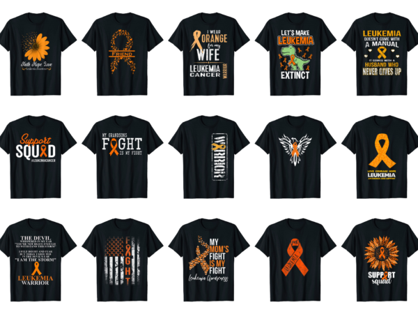 15 leukemia awareness shirt designs bundle for commercial use part 5, leukemia awareness t-shirt, leukemia awareness png file, leukemia awareness digital file, leukemia awareness gift, leukemia awareness download, leukemia awareness design