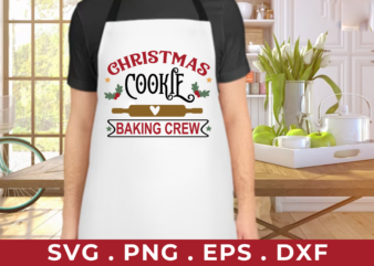 Christmas cookie baking crew tshirt designs