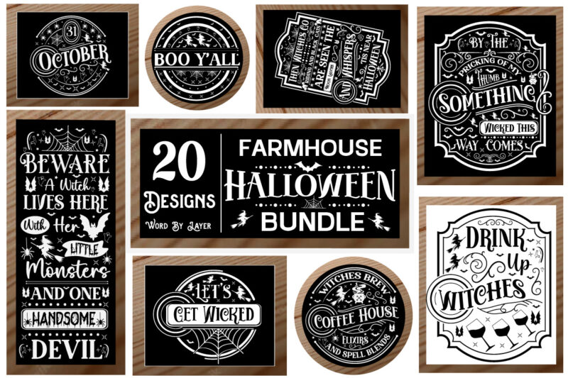 Halloween Porch Sign SVG Design halloween svg, halloween svg bundle, farmhouse halloween svg, farmhouse halloween svg bundle, old farmhouse halloween sighs svg, farmhouse halloween signs svg, vintage halloween signs svg,