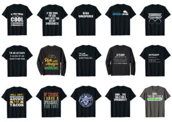 15 Actuary Shirt Designs Bundle For Commercial Use Part 5, Actuary T-shirt, Actuary png file, Actuary digital file, Actuary gift, Actuary download, Actuary design