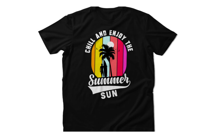 Summer t shirt design bundle