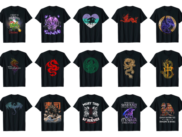 15 dragon shirt designs bundle for commercial use part 3, dragon t-shirt, dragon png file, dragon digital file, dragon gift, dragon download, dragon design