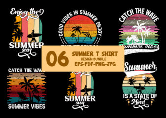 Summer t shirt design bundle, best summer t-shirt design in photoshop 2023, design a summer t shirt with ai art, summer sunset t shirt design with ai art, t shirt