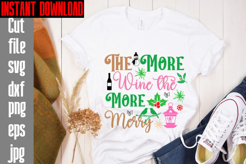 Christmas SVG Bundle ,20 SVG Designs,Merry Christmas And A Happy New Year T-shirt Design,I Wasn't Made For Winter SVG cut fileWishing You A Merry Christmas T-shirt Design,Stressed Blessed & Christmas